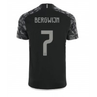 Ajax Steven Bergwijn #7 Tretí futbalový dres 2023-24 Krátky Rukáv